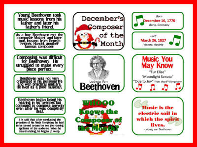 Beethoven Composer of the Month