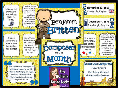 Britten Composer of the Month