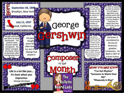 Gershwin Composer of the Month