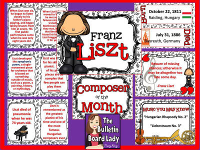 Liszt Composer of the Month