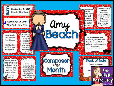 Amy Beach Composer of the Month
