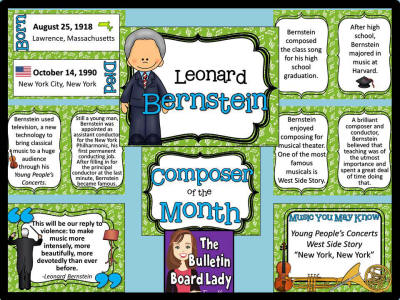 Bernstein Composer of the Month