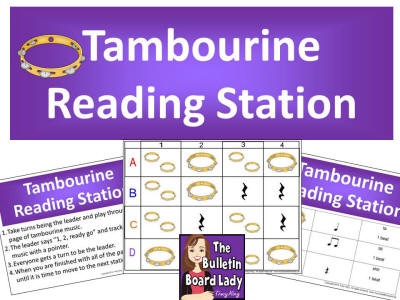 Tambourine Reading Station